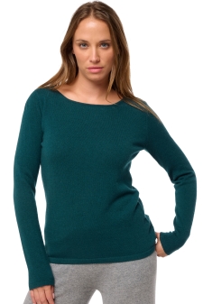 Kasjmier  dames kasjmier pullover met ronde hals tennessy first