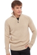  heren kasjmier polo stijl pullover natural viero natural winter dawn m