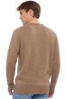  heren kasjmier pullover met ronde hals natural bibi natural terra m