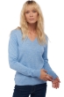 Kasjmier dames kasjmier basic pullovers voor lage prijzen tessa first powder blue 2xl