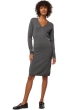 Kasjmier dames kasjmier jurken trinidad first dark grey l