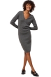 Kasjmier dames kasjmier jurken trinidad first dark grey l