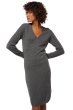 Kasjmier dames kasjmier jurken trinidad first dark grey m