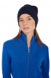 Kasjmier dames kasjmier met rits en capuchon elodie lapis blue xs