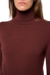 Kasjmier dames kasjmier pullover met kol tale first cinnabar m