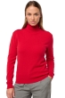 Kasjmier dames kasjmier pullover met kol tale first deep red l