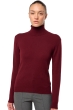 Kasjmier dames kasjmier pullover met kol tale first deep violet 2xl