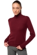 Kasjmier dames kasjmier pullover met kol tale first deep violet 2xl