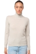 Kasjmier dames kasjmier pullover met kol tale first fluo white l