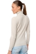 Kasjmier dames kasjmier pullover met kol tale first fluo white m