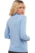 Kasjmier dames kasjmier pullover met kol tale first powder blue 2xl