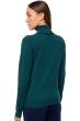 Kasjmier dames kasjmier pullover met kol tale first vert emeraude 2xl