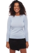 Kasjmier dames kasjmier pullover met ronde hals line ciel 