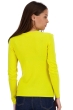 Kasjmier dames kasjmier pullover met ronde hals line jaune citric 