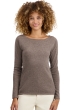 Kasjmier dames kasjmier pullover met ronde hals tennessy first otter l