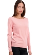 Kasjmier dames kasjmier pullover met ronde hals tennessy first tea rose 2xl