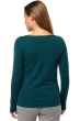 Kasjmier dames kasjmier pullover met ronde hals tennessy first vert emeraude m