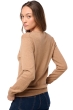 Kasjmier dames kasjmier pullover met ronde hals thalia first african camel m