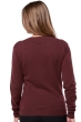 Kasjmier dames kasjmier pullover met ronde hals thalia first cinnabar l