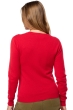 Kasjmier dames kasjmier pullover met ronde hals thalia first deep red 2xl