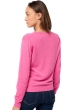 Kasjmier dames kasjmier pullover met ronde hals thalia first flashy rose 2xl