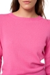 Kasjmier dames kasjmier pullover met ronde hals thalia first flashy rose m