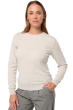 Kasjmier dames kasjmier pullover met ronde hals thalia first fluo white 2xl