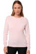 Kasjmier dames kasjmier pullover met ronde hals thalia first pale blossom 2xl