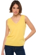 Kasjmier dames kasjmier pullover met v hals saige daffodil 