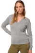 Kasjmier dames kasjmier pullover met v hals tessa first husky l