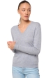 Kasjmier dames kasjmier pullover met v hals tessa first quarry 2xl