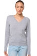 Kasjmier dames kasjmier pullover met v hals tessa first quarry l