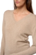 Kasjmier dames kasjmier pullover met v hals tessa first spelt l