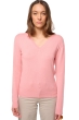 Kasjmier dames kasjmier pullover met v hals tessa first tea rose l