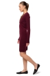 Kasjmier dames kasjmier pullover met v hals trinidad first red wine l