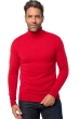 Kasjmier heren kasjmier basic pullovers voor lage prijzen tarry first deep red l