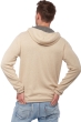 Kasjmier heren kasjmier dikke trui carson donkergrijs gemeleerd natural beige 2xl