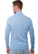 Kasjmier heren kasjmier pullover met kol tarry first powder blue l