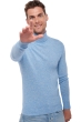 Kasjmier heren kasjmier pullover met kol tarry first powder blue m