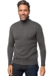 Kasjmier heren kasjmier pullover met kol torino first dark grey 2xl