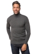 Kasjmier heren kasjmier pullover met kol torino first dark grey 2xl