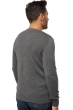 Kasjmier heren kasjmier pullover met ronde hals tao first dark grey 2xl