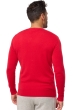 Kasjmier heren kasjmier pullover met v hals tor first deep red l