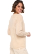 Linnen dames kasjmier pullover met ronde hals sheila wheat s