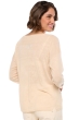 Linnen dames kasjmier pullover met ronde hals sheila wheat s