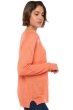 Linnen dames kasjmier pullover met v hals sabrina papaya s