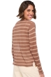 Linnen dames kasjmier pullover met v hals sullivan latte s