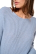 Yak dames kasjmier pullover met kol zenica hemels blauw m