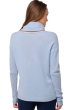 Yak dames kasjmier pullover met kol zenica hemels blauw m