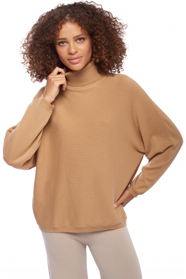 Kasjmier dames kasjmier amarillo camel 2xl